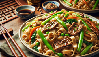 What Are the Thick Flat Chinese Noodles Called?